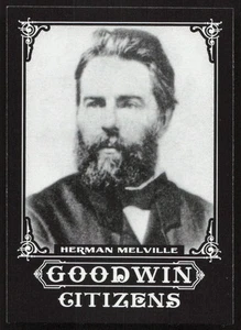 Upper Deck 2011 Goodwin Champions Goodwin Citizens #GC-6 Herman Melville - Picture 1 of 2