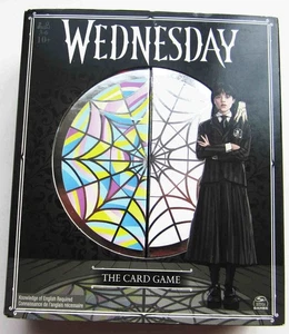 Wednesday The Card Game Netflix Addams Family Spin Master Games New Sealed 2024 - Picture 1 of 2