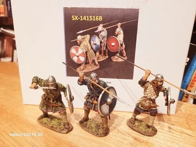 JOHN JENKINS AGE OF ARTHUR ANGLO SAXON/DANES - SAXON FYRDMEN #141516B SET IN BOX - Image 1 of 4