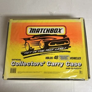 Vintage Matchbox 1994 Carry Carrying Case Play City w/ 4 Trays, VERY CLEAN - Picture 1 of 13
