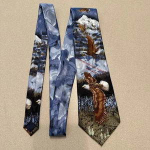 Steven Harris Christian Neck Tie Handmade Eagle Isaiah 40:31 - Picture 1 of 6