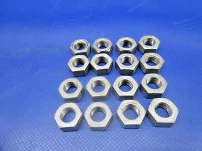 Lycoming Cylinder Base Nut .500-20 P/N STD-2090 LOT OF 16 (0925-840) - Image 1 of 4