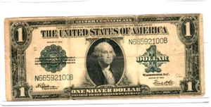 $1 "1923" (HORSEBLANKET) $1 (SILVER CERTIFICATE) "1923" (HORSEBLANKET) #2 - Picture 1 of 2