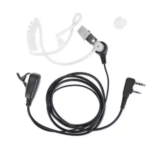 2 Pin Walkie Talkie Earpiece Headset Earphone w/Mic for BAOFENG/BAOJIE Radio US - Picture 1 of 11