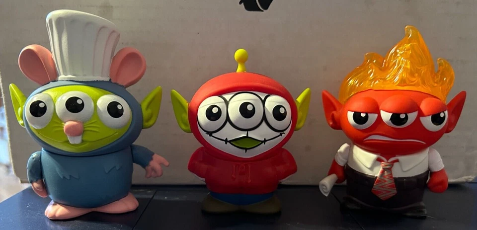 Mattel Pixar Remix: Alien as Remy, Alien as Miguel y Alien as Anger Foto 1 de 1