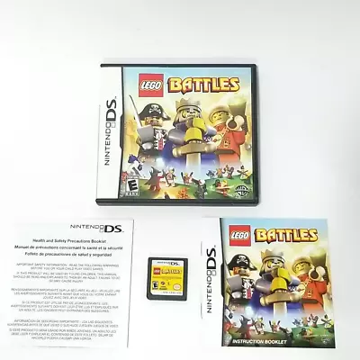 Lego Battles Nintendo DS 2009 Complete With Manual Multiplayer CIB Tested Works - Image 1 of 4