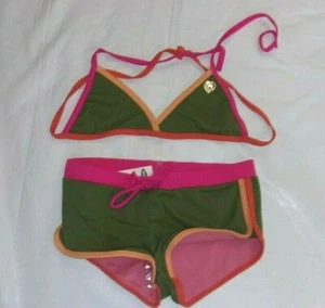 NWT Girls Size Medium (8) * OLD NAVY * 2-Pc Boy Short Swimsuit - Picture 1 of 4