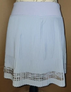 Ivivva By Lululemon Girls Skirt Pleated Light Blu/ Gold Athletic Size 14 EUC - Picture 1 of 8