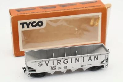 Vintage HO Scale Tyco 344-C Hopper Car Non-Operating Virginian - Image 1 of 4
