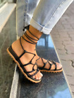 Black Traced Brazilian Bia Sandals All Sizes Free Shipping Art of Those in Need