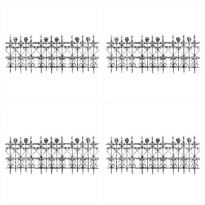Home Accents Holiday 3-Piece Halloween Classics Halloween Fencing (4 Sets) - Picture 1 of 9