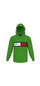 TOMMY HILFIGER NWT 3XL GREEN HOODIE 78J2393 340 - Picture 1 of 7