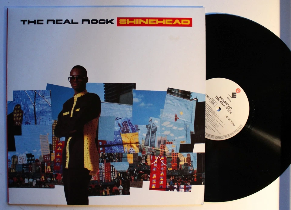Shinehead The Real Rock GER LP 1990 Top! Reggae Dancehall - Bild 1 von 1