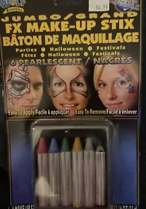 Wolf Jumbo Make-up Stix PEARL FACE PAINT CRAYON. - Picture 1 of 2