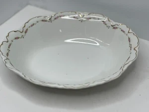 Frühe MCM Vintage Johnson Bros. England ROSA ROSE GIRLANDE 10" ovale Servierschale - Bild 1 von 6