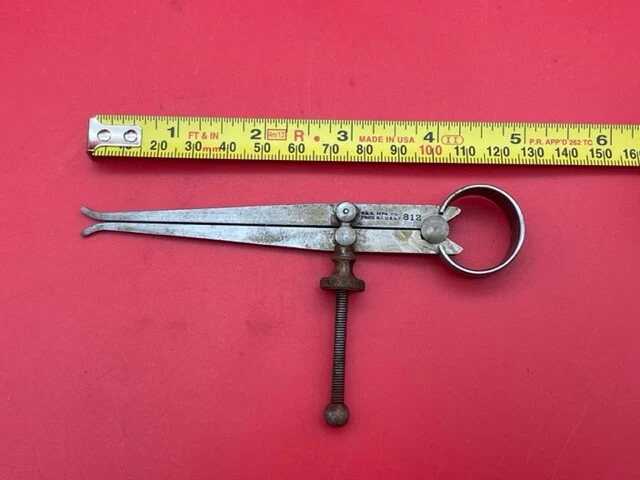 Brown & Sharpe 599-812-4 INSIDE SPRING CALIPER  0-4"  IN STOCK Vintage Item! - Image 1 of 4