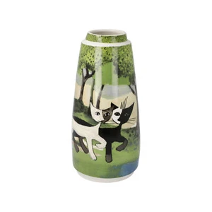 Rosina Wachtmeister Porzellanvase Una Passeggiata H 18,5cm Goebel - Bild 1 von 6