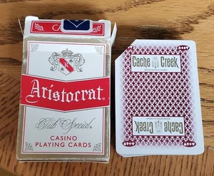 Vintage Aristocrat Club Special Casino Playing Cards- Cache Creek  1988 (80s) - Picture 1 of 3