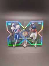 1999 Donruss Preferred X-ponential Power Barry Sanders Terrel Davis /2500 2 Card
