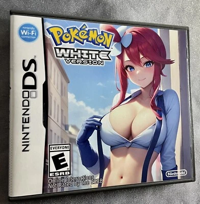Pokémon White Nintendo DS Game Case Custom Cover Art - NO GAME INC - Image 1 of 3