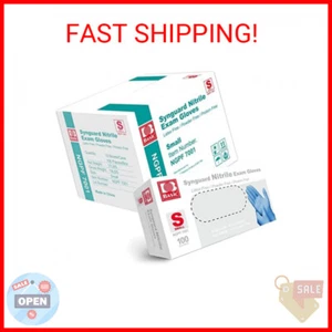 Jointown Basic Medical Blue Nitrile Exam Gloves - Latex-Free & Powder-Free - NGP - Picture 1 of 2