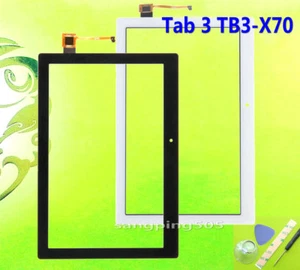 E Touch Screen Digitizer Panel For Lenovo Tab 3 10.1" TB3-X70L TB3-X70F TB3-X70N - Zdjęcie 1 z 5