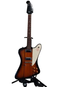 Epiphone Firebird Studio Limited brown metal parts and frets polished clean 03Y - Picture 1 of 10