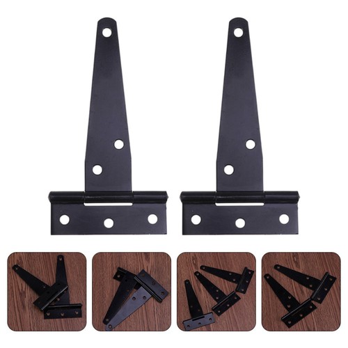 2 Pcs Shed Door Hinges Black Thinge Quick to Remove Storage Barns eBay