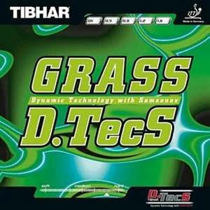 Tibhar Tischtennis Gummi Gras D.TecS lange Pips, 0,5 mm schwarz - Bild 1 von 3