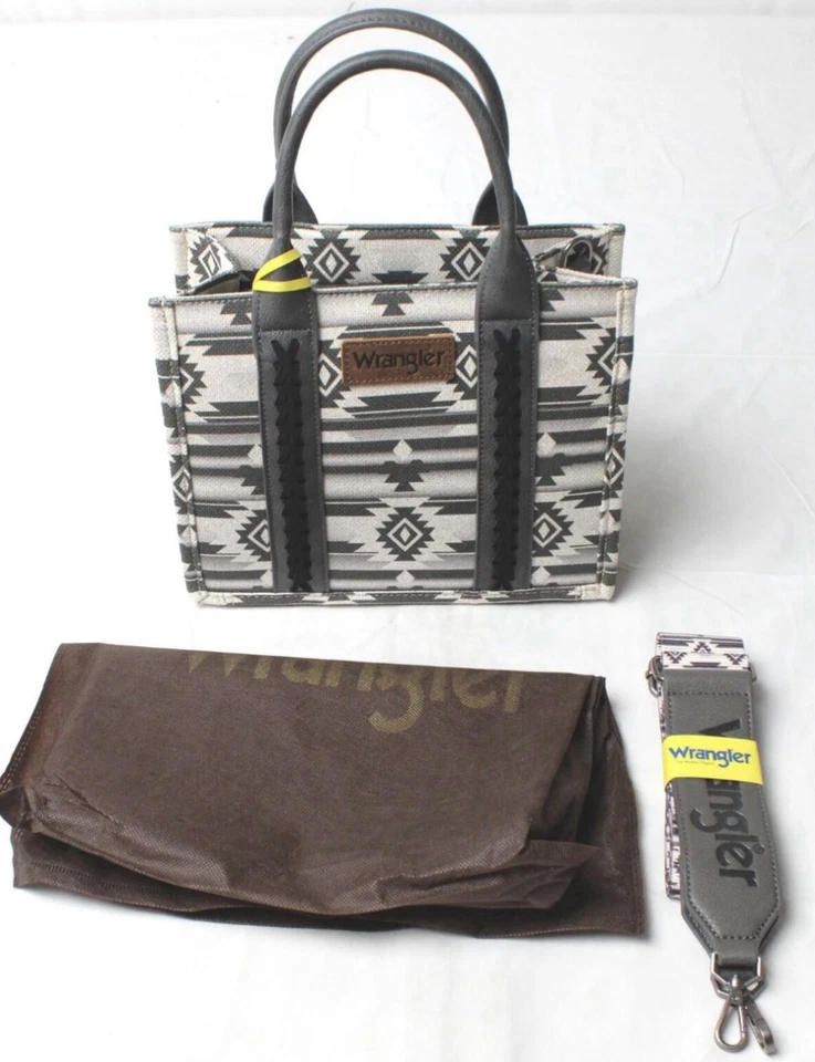Wrangler Purse for Women Boho Aztec Tote Bag Hobo Shoulder Top Handle Handbag