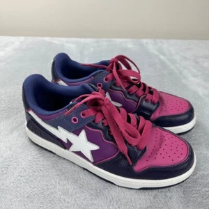 Bape SK8 Sta #2 Low top sneakers men's size 7 US 1J30-291-024 style number - Picture 1 of 16