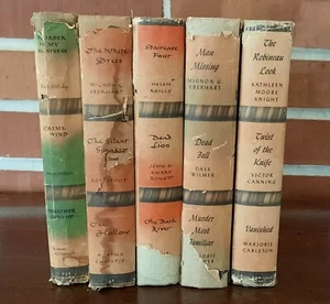 5 Detective Book Club Editions Walter Black Scarce Volumes 1940s & 1950s - Bild 1 von 12