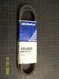 ACDELCO 15450 COG BELT, 3/8" X 45-5/8", 88934334, N.O.S. - Picture 1 of 6