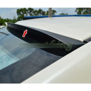 PAINTED BLACK FOR BMW F82 COUPE K TYPE REAR ROOF LIP SPOILER WING 4-SERIES 14-20 - Picture 1 of 8