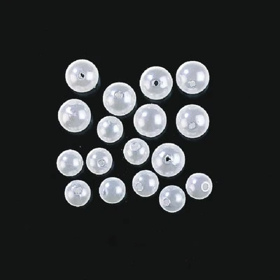 Jenzi Dega Lock-Perlen Perlmutt 10mm