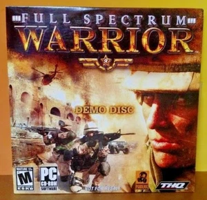 BRAND NEW SEALED Full Spectrum Warrior - Demo Disc PC DVD-Rom Software - Picture 1 of 1