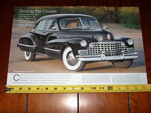 1942 CADILLAC SERIES 62 DELUXE TOWN SEDAN - ORIGINAL ARTICLE - Picture 1 of 3