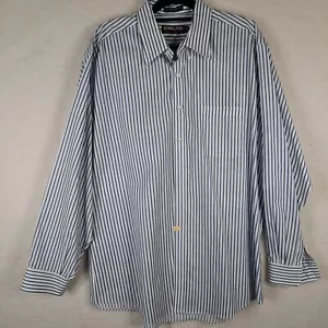 KIRKLAND Non-Iron Shirt, 100% extra long staple breathable cotton-18/36, PS - Picture 1 of 4