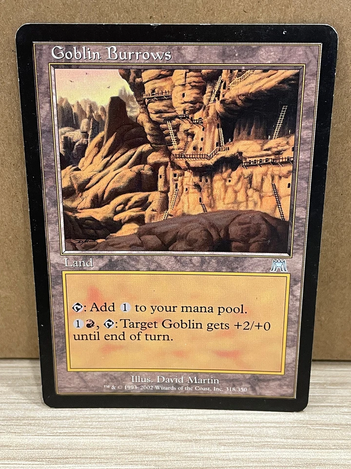 Goblin Burrows - Onslaught - Magic the Gathering - MTG - Very Good Condition - Image 1 of 1