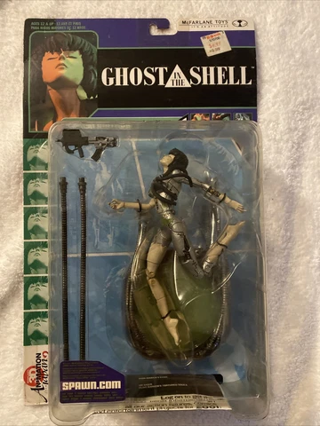 Major Motoko Kusanagi (GHOST IN THE SHELL) Action Figure (NEW/SEALED) McFarlane Cover