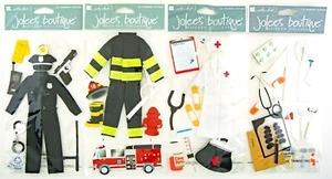 Jolee's Boutique Sticker Collage 4pk Lot Firefighter Police Officer Doctor Nurse - Picture 1 of 6