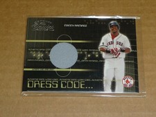 2003 Donruss Classics MANNY RAMIREZ DRESS CODE GAME JERSEY RED SOX /425 R5766