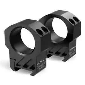 Gomexus 30mm Scope Rings for Picatinny and Weaver Rails Lightweight Aluminum - Picture 1 of 5