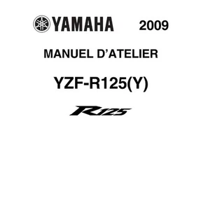 YAMAHA YZF-R125 R125 2009 REPAIR WORKSHOP REVIEW MANUAL - Picture 1 of 1