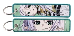 Pinstant Frieren Beyond Journey's End Anime Manga Himmel Keychain Key Tag Chain - Picture 1 of 1