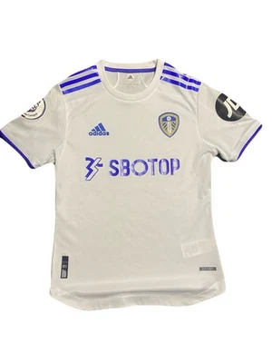 LEEDS UNITED 2020/2021 HOME FOOTBALL SHIRT ADIDAS SOCCER JERSEY SIZE M - Image 1 of 4