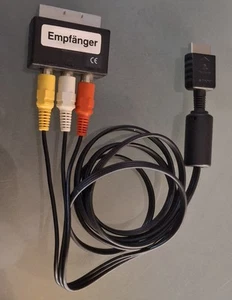 1,60m AV Kabel Audio Video Anschlußkabel für Sony Playstation PS 1 2 3 - Bild 1 von 1