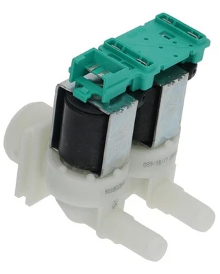 Bosch, Siemens Washing Machine 2 Way Solenoid Valve 180° 428210, 171261 - Image 1 of 4