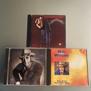 Don Williams 3 💿 LOT: Some Broken Hearts Never Mend, Best Of, 20 Greatest Hits - Picture 1 of 4
