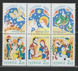 Svezia 1988 Sc # 1713-18 MNH OG - Foto 1 di 1